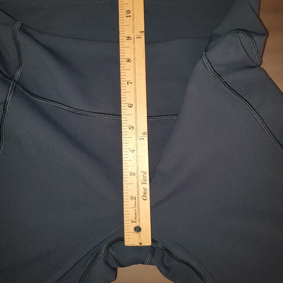 Lululemon Athletica Surge Tight Short Combo 2-in-1 Olive Gray Pocket Small - Picture 10 of 10